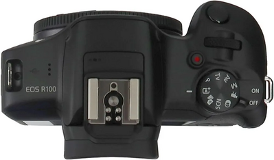 Canon EOS R100 RF-S18-45mm F4.5-6.3 IS STM & RF-S55-210mm F5-7.1 IS STM Lens Kit Image
