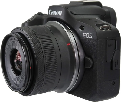 Canon EOS R100 RF-S18-45mm F4.5-6.3 IS STM & RF-S55-210mm F5-7.1 IS STM Lens Kit Image