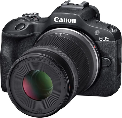 Canon EOS R100 RF-S18-45mm F4.5-6.3 IS STM & RF-S55-210mm F5-7.1 IS STM Lens Kit Image