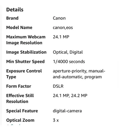 Canon EOS 80D Image