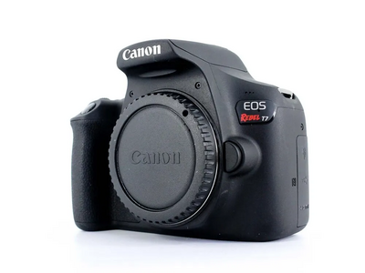 Canon Eos rebel t7 dslr camera with 18-55mm lens Image