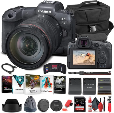 Canon EOS R5+ RF 24-105mm F4 L IS USM Image