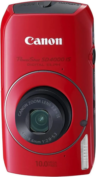Canon SD4000IS Red Image