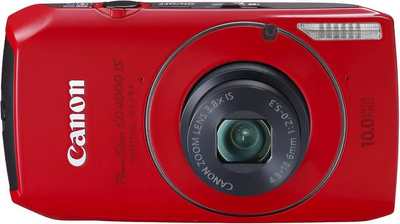 Canon SD4000IS Red Image