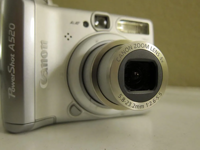 Canon Powershot A520 Image