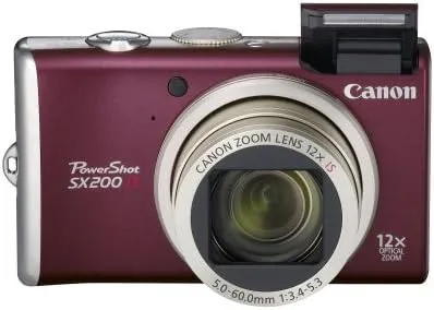 Canon SX200IS Red Image