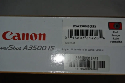 Canon 3500IS(RE) Image