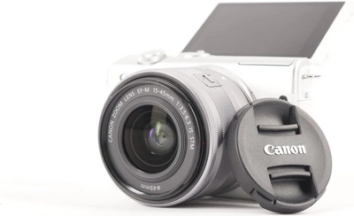 Canon EOS M200 EF-M 15-45mm IS STM Kit (White) Image