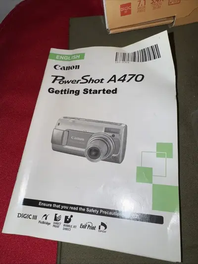 Canon Powershot A470 Image