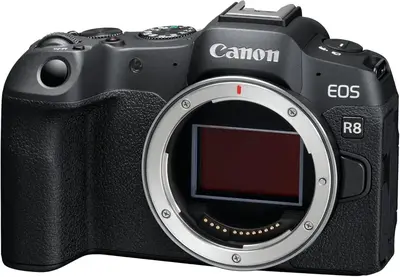 Canon EOS R8 with Cropping Guide Firmware Image