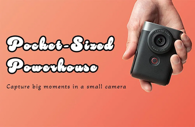 Canon PowerShot V10 Vlog  for Content Creators (Silver) Image