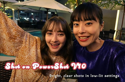 Canon PowerShot V10 Vlog  for Content Creators (Silver) Image