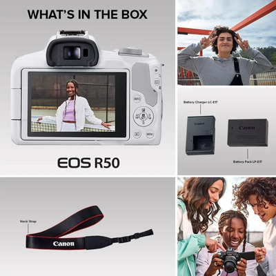 Canon EOS R50 (White) Image