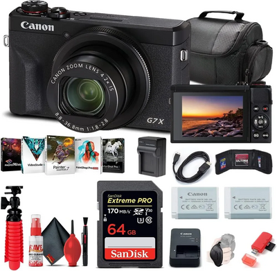 Canon PowerShot G7X Mark III BK Image