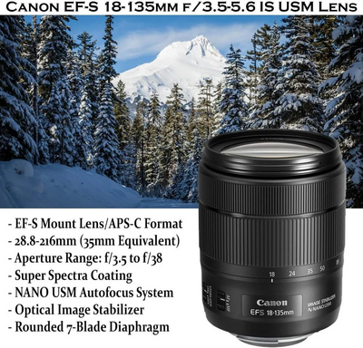 Canon EOS 90D digital  w/18-135mm Lens Image