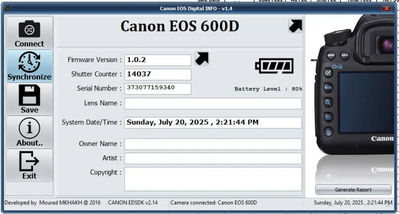 Canon Rebel T3i Image