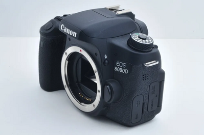 Canon EOS 8000D 24.2MP Digital SLR Camera Black Body Image