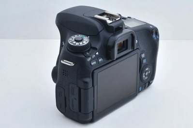 Canon EOS 8000D 24.2MP Digital SLR Camera Black Body Image