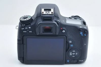 Canon EOS 8000D 24.2MP Digital SLR Camera Black Body Image