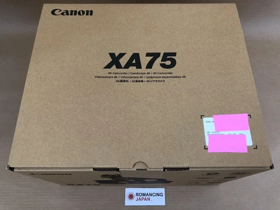 Canon XA75 Image