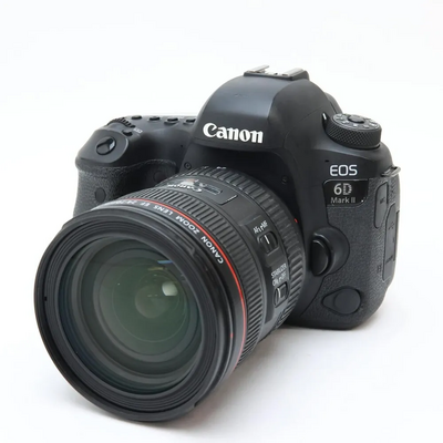Canon 6D Mark II EF24-70 F4L IS USM Lens Kit Image
