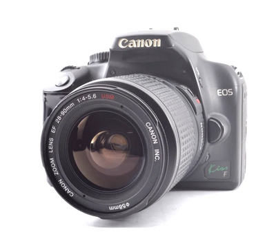 Canon Kiss F + EF 28-90mm f/4-5.6 USM Zoom Lens Image