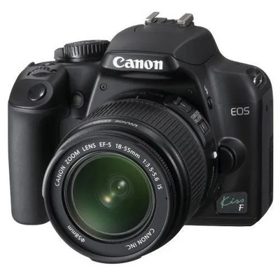 Canon Kiss F + EF 28-90mm f/4-5.6 USM Zoom Lens Image