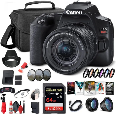 Canon EOS REBEL SL3 (BK) + EF-S18-55mm f/4-5.6 IS STM kit Image