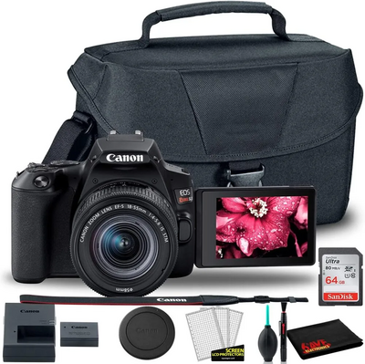 Canon EOS REBEL SL3 (BK) + EF-S18-55mm f/4-5.6 IS STM kit Image