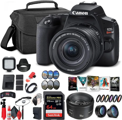 Canon EOS REBEL SL3 (BK) + EF-S18-55mm f/4-5.6 IS STM kit Image