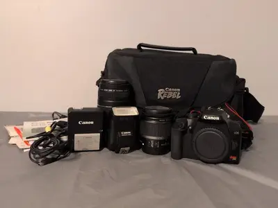 Canon Rebel XT Silver EFS Image