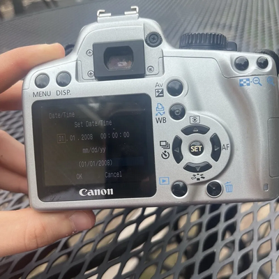 Canon Rebel XT Silver EFS Image