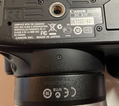 Canon Eos rebel xs Image