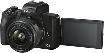 Canon EOS M50 Mark II + EF-M 15-45mm IS STM Kit Black Image