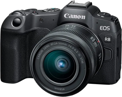 Canon EOS R8 RF24-50mm F4.5-6.3 IS STM Lens Kit Image