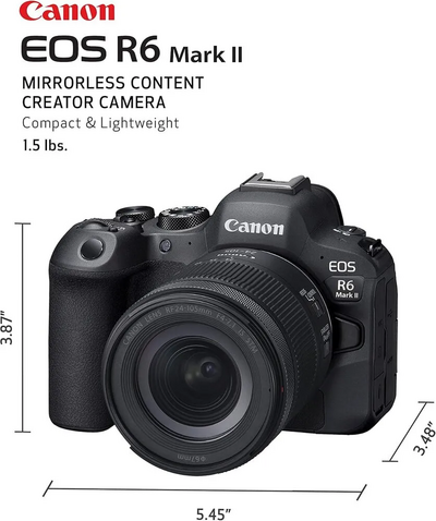 Canon EOS R6 Mark II RF24-105mm F4-7.1 IS STM KIT Image