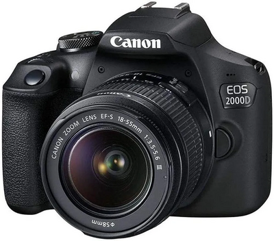 Canon 2000D Digital  with 18-55mm lens Image