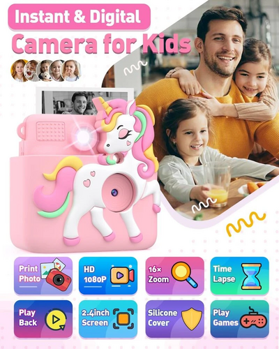 Careenoah Instant print camera for kids Image