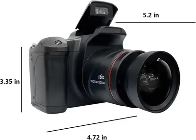 Lovskoo Cool things travel essensials gifts for women camera digital cameras Image