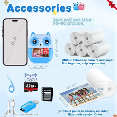 CILSER Kids print camera Image