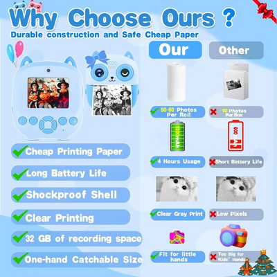 CILSER Kids printing camera Image