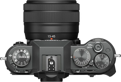 Fujifilm X-T50 Body, Charcoal Silver with XC15-45mmF3.5-5.6 OIS PZ Lens Kit Image