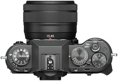 Fujifilm X-T50 Body, Charcoal Silver with XC15-45mmF3.5-5.6 OIS PZ Lens Kit Image