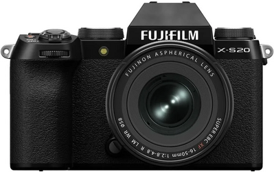 Fujifilm X-S20 Body, Black with XF16-50mmF2.8-4.8 R LM WR Image