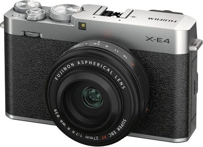 Fujifilm X-E4 XF27mmF2.8 Kit - Silver Image