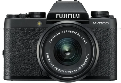 Fujifilm X-T100 w/ XC 15-45 Black Image