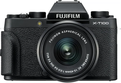 Fujifilm X-T100 w/ XC 15-45 Black Image