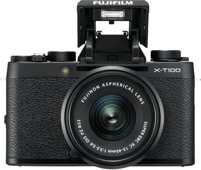 Fujifilm X-T100 w/ XC 15-45 Black Image