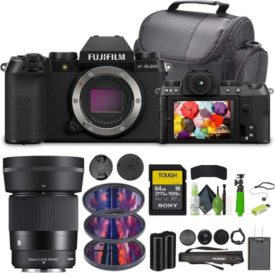 Fujifilm X-S20 Body Image