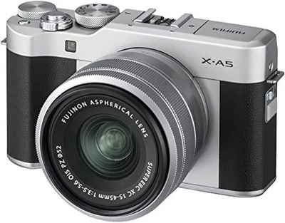 Fujifilm X-A5 w/XC15-45mm Lens Kit - Silver Image